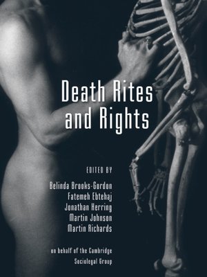 cover image of Death Rites and Rights